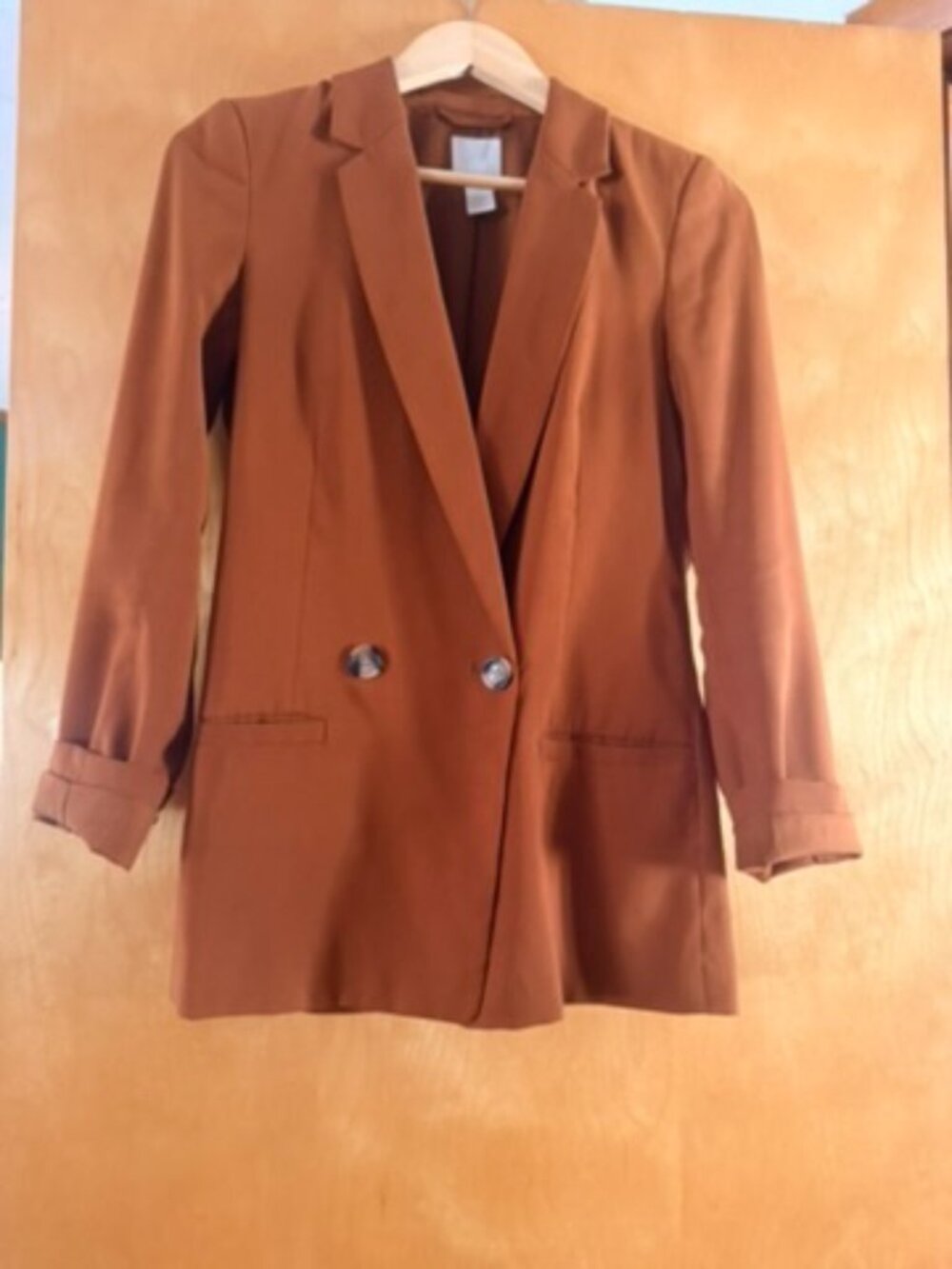 H&M Brown Blazer, Size 0